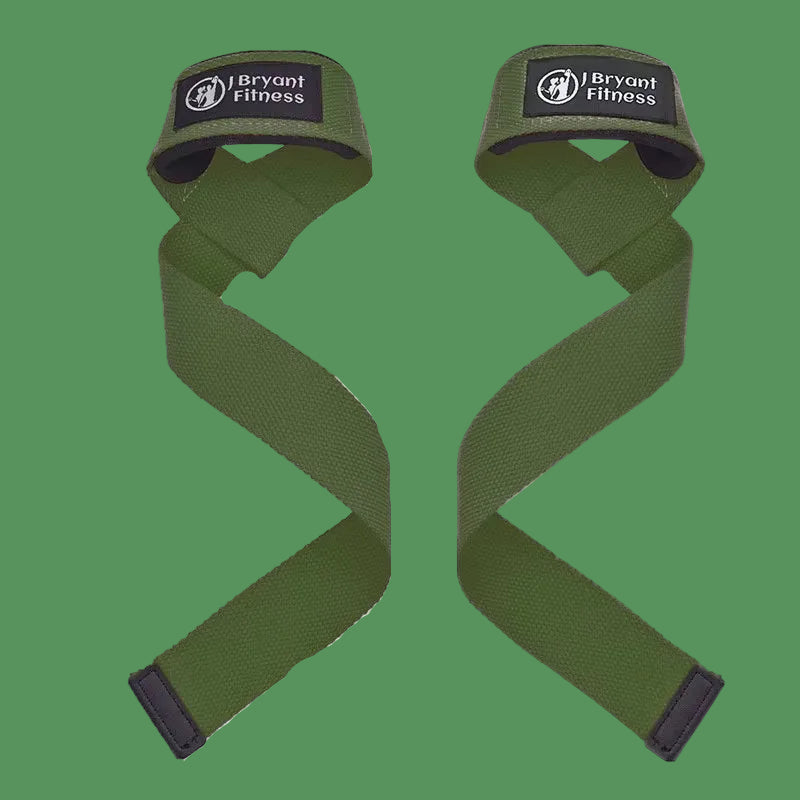 1 Pair Gym Lifting Straps Fitness Gloves Anti-Slip Hand Wraps Wrist Straps Support for Weight Lifting Powerlifting Training