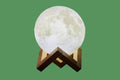 Dropship 3D Print Rechargeable Moon Lamp LED Night Light Creative Touch Switch Moon Light for Bedroom Decoration Birthday Gift