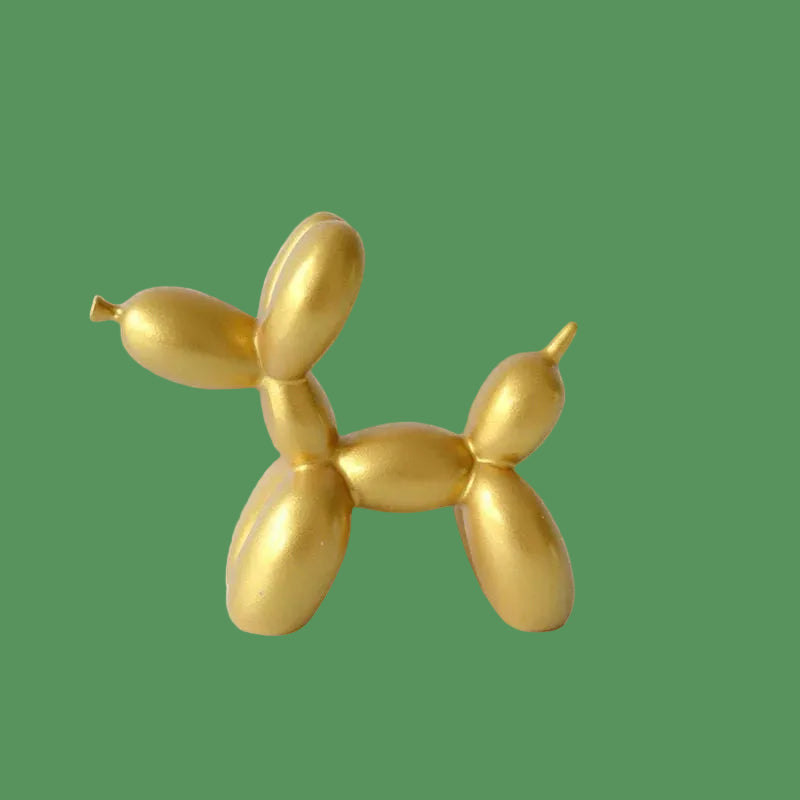 Nordic Balloon Dog Figurines for Interior Resin Doggy Home Entrance Living Room Desktop Decoration Accessories Gifts