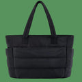 Women'S Bubble Tote Bag Cotton Padded Female Quilting Puffy Handbag Shoulder Shopper Solid Color Handle Bag Versatile Daily Bags