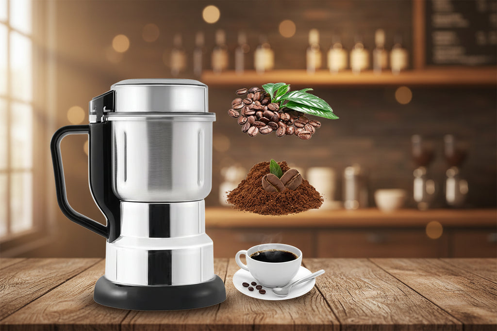 【NN71】300W Electric Coffee Grinder Kitchen Cereal Nuts Beans Spices Grains Grinder Machine for Home Coffee Grinder
