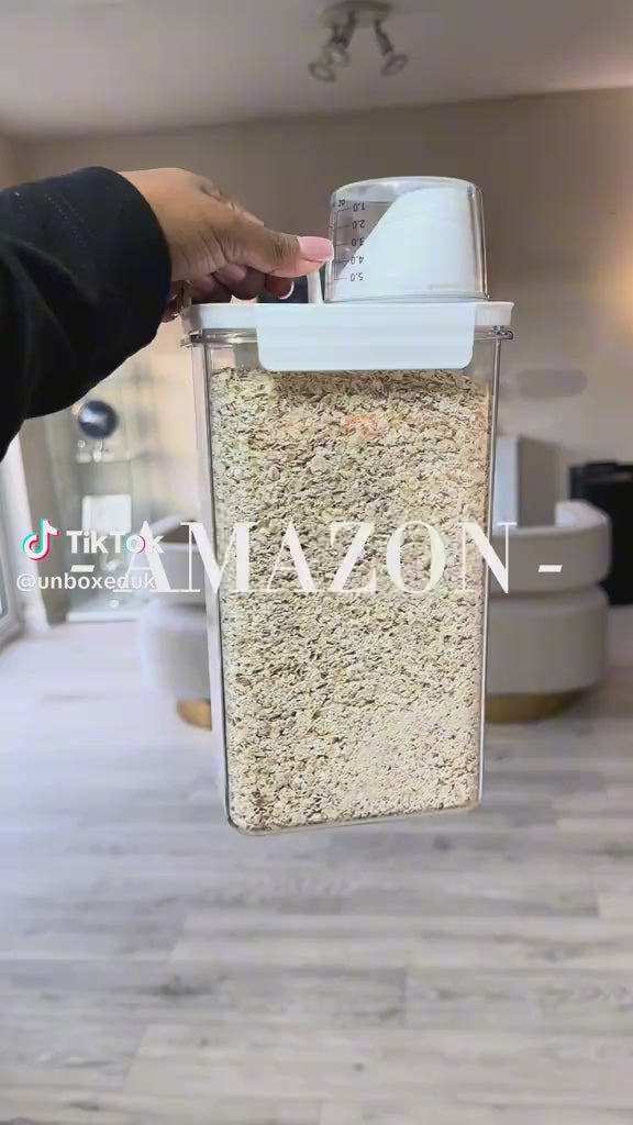 GrainFlow Airtight Cereal Storage Container
